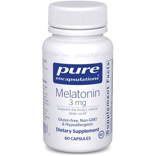 Pure Encapsulations Melatonin 3 Mg 60 caps (PE-00180)