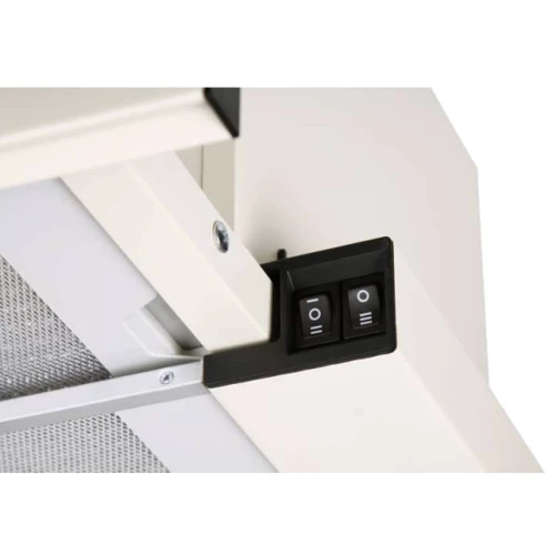 Вытяжка Ventolux GARDA 60 CREMA (1300) SMD LED: Рекомендуемая площадь помещения (при высоте 2,7 м), м² более 28.5
