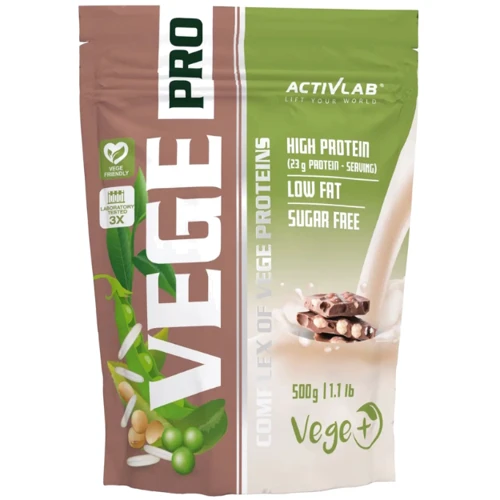 Протеин Activlab Vege Pro 500 g / 16 servings / chocolate-nut