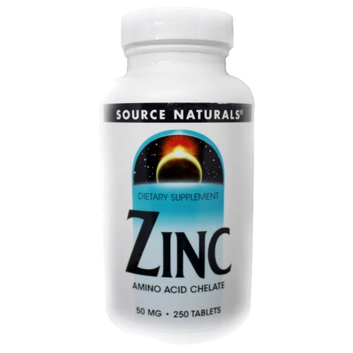 Source Naturals Zinc 50 mg 250 tabs Цинк