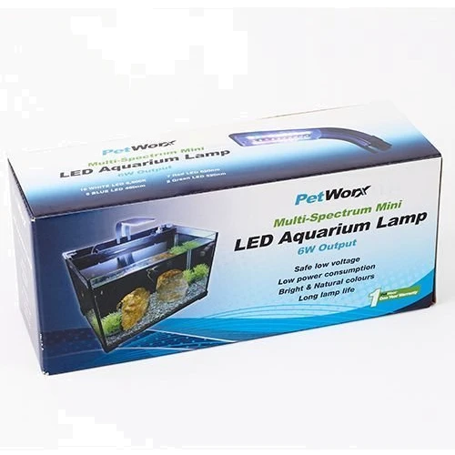 Светильник Resun PetWorx МультиСпектум Мини 30LED 6500K 6W черный (59558): Производитель Resun