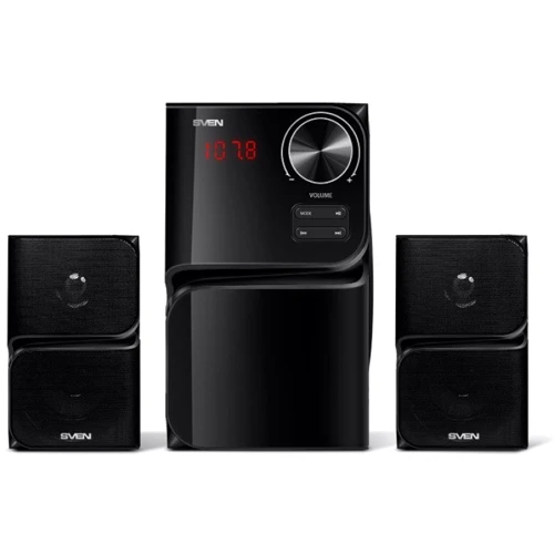 Акустична система SVEN MS-305 Black: Формат акустики 2.1
