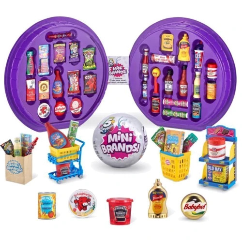 Игровой набор Zuru Mini Brands Supermarket Коллекционный дисплей с 5 фигурками (77205) фото 6