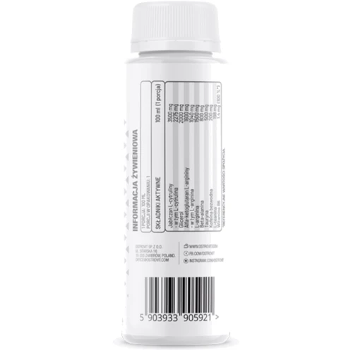 Предтренировочный шот OstroVit Pump Nitro Shot 100 ml / grapefruit flavor: Тип Комплекс до тренировки