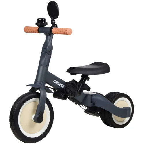 Велосипед-беговел Tri-cycle 5in1 Cruiser Versa, синий: Рекомендуемый возраст от 1 года