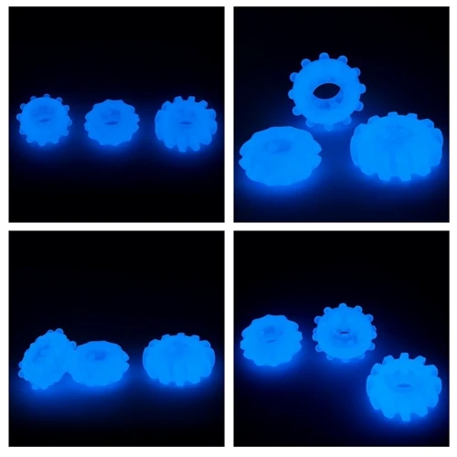 Набор эрекционных колец LoveToy Lumino Play Penis Ring