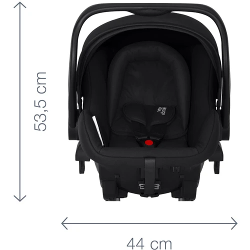 Автокресло Britax Römer Primo (Black Shadow): Вес ребенка 0 - 13 кг