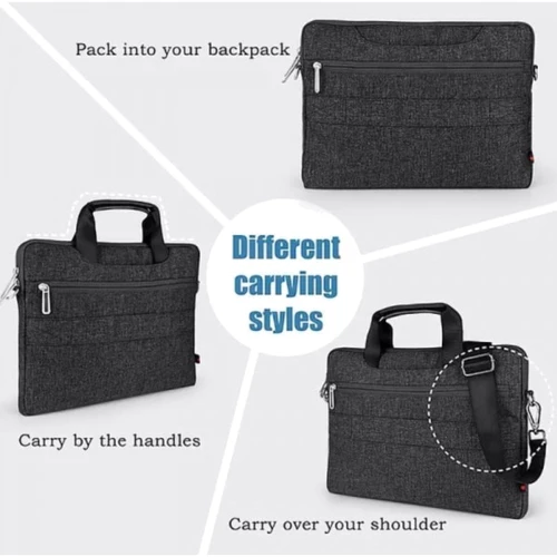 WIWU City Bag Black for MacBook Pro 15-16": Материал Нейлон