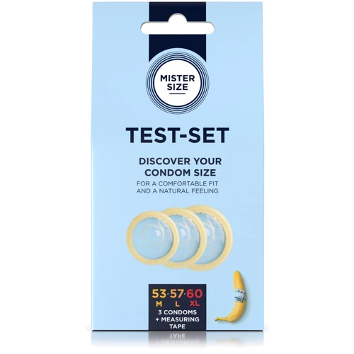 Набор презервативов Mister Size test-set 53–57–60