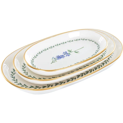 

Блюдо Alba ceramics Flower набор 3 шт. 17 см 25 см 30 см (769-037)