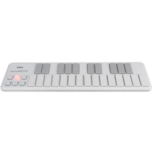 Компактная MIDI клавиатура Korg Nanokey 2 WH: Механика Динамическая