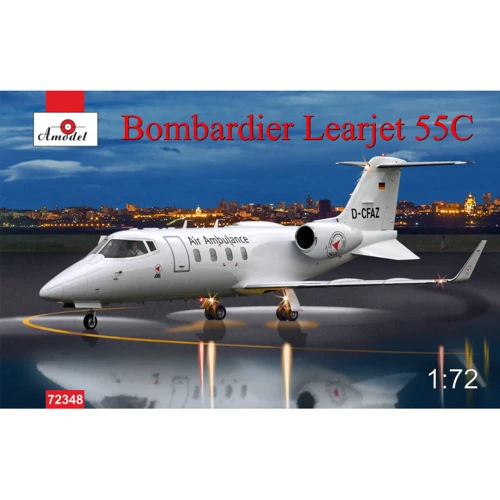 Пассажирский самолет AMODEL Bombardier Learjet 55C