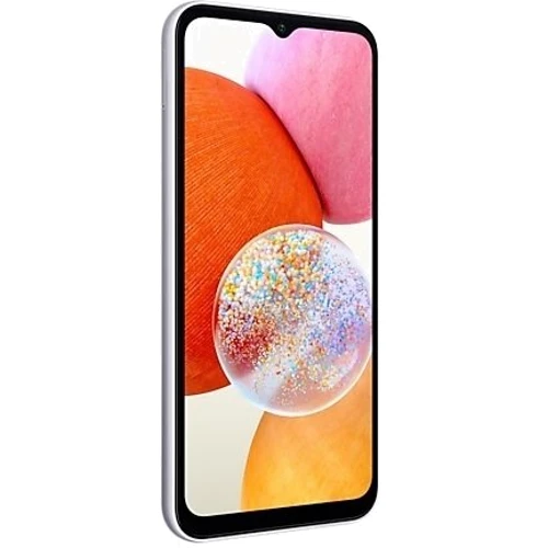 Смартфон Samsung Galaxy A14 4/64GB Silver A145F: Коммуникации USB Type-C 2.0 / Bluetooth 5.1, A2DP, LE / Wi-Fi 802.11 a/b/g/n/ac, dual-band, Wi-Fi Direct / GPS (GALILEO, GLONASS, BDS, QZSS)