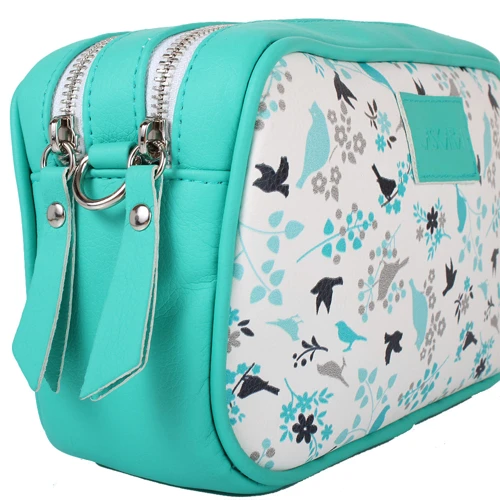 Женская сумка кросс боди Laskara бирюзовая (LK-20284-turquoise): Тип Сумки
