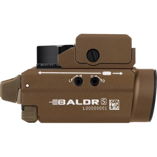Ліхтар туристичний Ліхтар Olight Baldr S desert tan: Дальність підсвічування, м 130