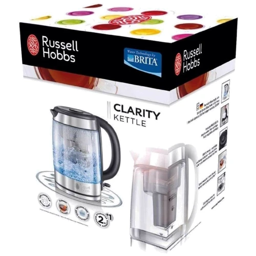Електрочайник Russell Hobbs 20760-56 Clarity: Тип нагрівального елементу диск