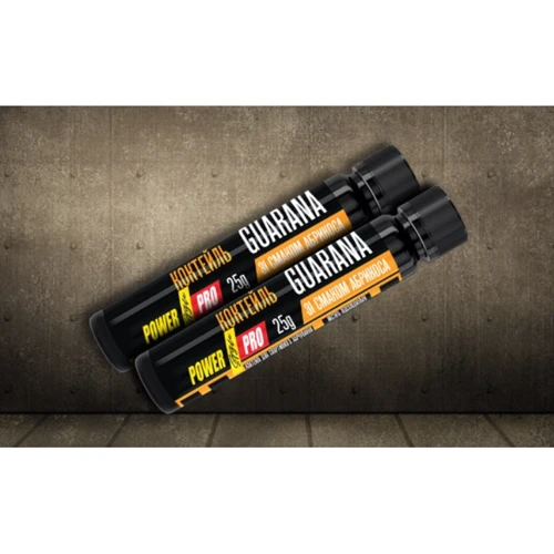 Энергетик Power Pro Guarana 20х25 ml / apricot: Тип Энергетики
