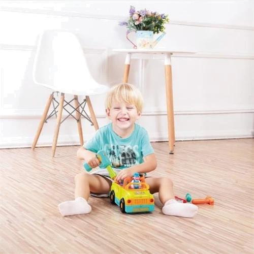 Музыкальная машинка Hola Toys Грузовик с инструментами (6109)