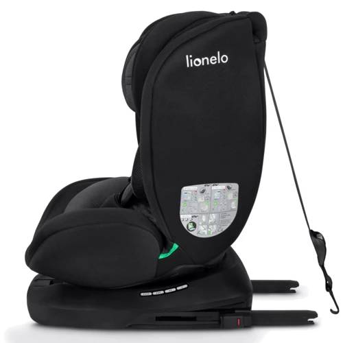 Автокресло Lionelo Bastiaan i-Size Black Grey: Вес ребенка 0 - 36 кг