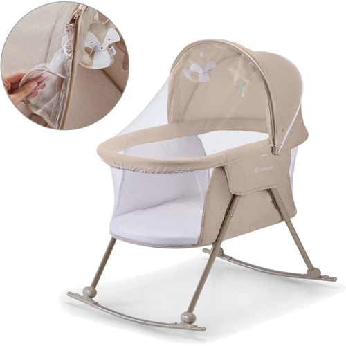 Люлька-качалка 3 в 1 Kinderkraft Lovi Beige (KKLLOVIBEG0000): Вік з народження