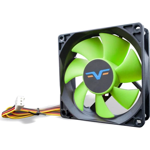 Кулер Frime FGF80 Black/Green 3-pin (FGF80HB3)