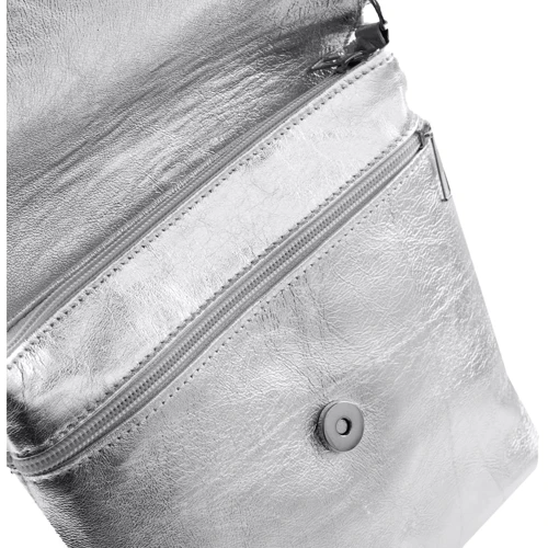 Женская сумка почтальонка TuNoNа серебристая (SK2471-silver): Тип Сумки