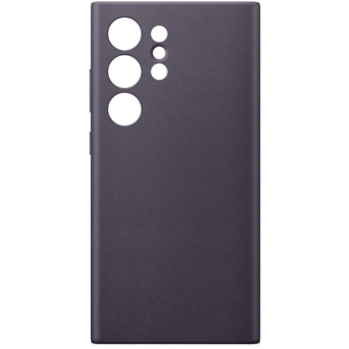 Чехол для телефонов Samsung Vegan Leather Case Dark Violet (GP-FPS928HCAVW) for Samsung S928 Galaxy S24 Ultra: Материал TPU (термополиуретан) и поликарбонат
