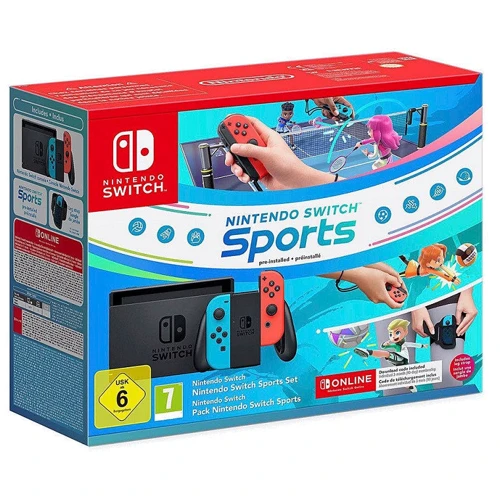 Игровая приставка Nintendo Switch Neon Red & Blue Sports Bundle