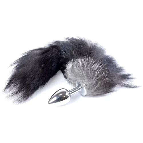 Анальная пробка S с хвостом BOSS of TOYS Boss Series Fox TAIL Black XXL, BS6400097