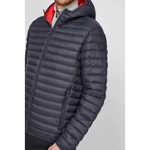 Куртка CMP Man Jacket Fix Hood Antracite-Grenadine 30K2747-28UH 52 темно-серая демисезонная с капюшоном: Длина рукава Длинный