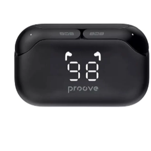 Наушники Proove 808 Power TWS Black: Тип конструкции вакуумные