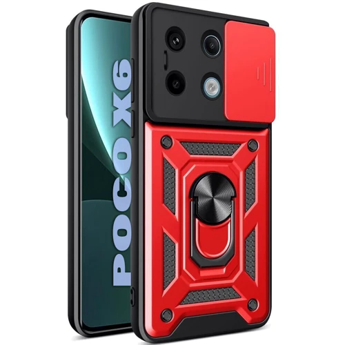 Чохол для телефона BeCover Military Red for Xiaomi Poco X6 (711009)
