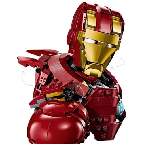 Конструктор LEGO Super Heroes Бюст Железного Человека MK4 (76327) фото 5