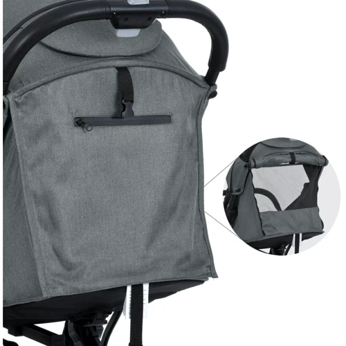 Прогулянковий візок Bambi Flash M 5727-1 Stone Gray фото 10