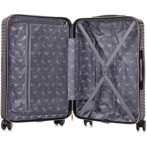 Чемодан Semi Line 24" (M) Black (T5726-2): Тип ручки Телескопическая ручка, Короткая ручка