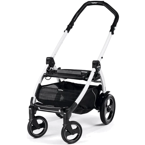Коляска Peg-Perego прогулянкова Book Plus 51 Блакитний з чорним Біле шасі (PACK05-00000000004): Тип коляски Прогулочная