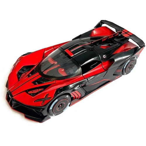 Машинка спортивная металлическая Bugatti Divo Bburago 1:24 3 цвет свет, звук (2400): Тип Готовая модель