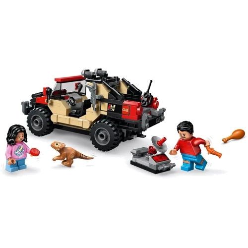 Конструктор LEGO Jurassic World Втеча по бездоріжжю від раптора (76972): Кількість деталей, шт. 285