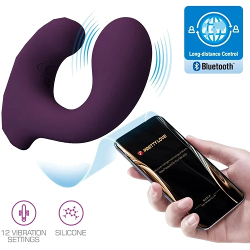 Вибромассажер LYBAILE Pretty Love Billy APP Purple (BI-300051HP)