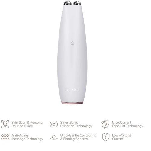 Микротоковая ручка для подтяжки кожи лица GESKE MicroCurrent Face-Lifter 6в1 starlight (HB0121)