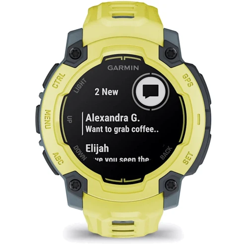Смарт-годинник Garmin Instinct E 45mm Electric Lime with Electric Lime Band (010-02933-01) фото 10