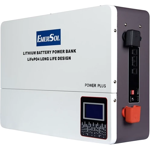Гибридный инвертор EnerSol 6.2 кВт, 51.2 В, с MPPT, Wifi +Аккумуляторная батарея LiFePO4 EnerSol, 5.12 кВт.ч , 100 А 51.2 В, с BMS