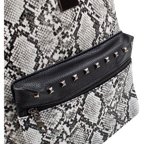 Жіночий рюкзак Valiria Fashion чорно-білий (4DETBI2608-4): Тип рюкзаки