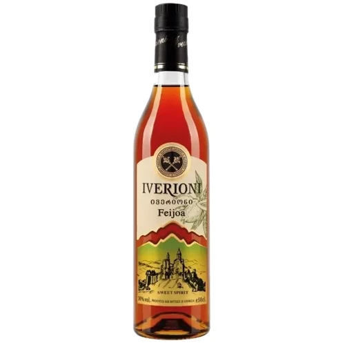Оригінальний спиртний напій Iverioni Feijoa 30% 0.5 л (DIS4860018009466)