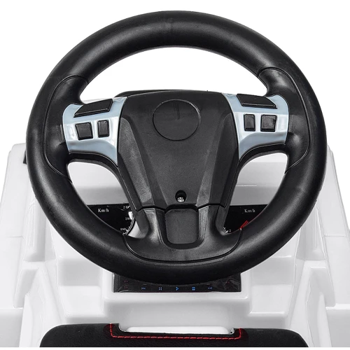 Машинка 2в1 каталка-толокар Bambi белый (M 4128L-1)