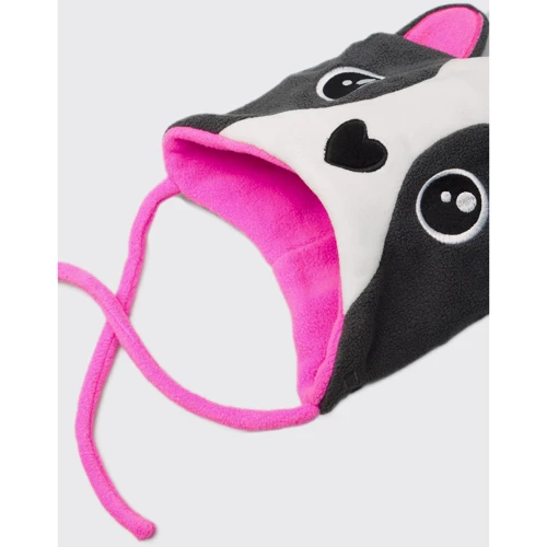 Дитяча шапка CMP KIDS FLEECE HAT 9/12 titanio чорно-біла (6505310J-U911): Стать Унисекс