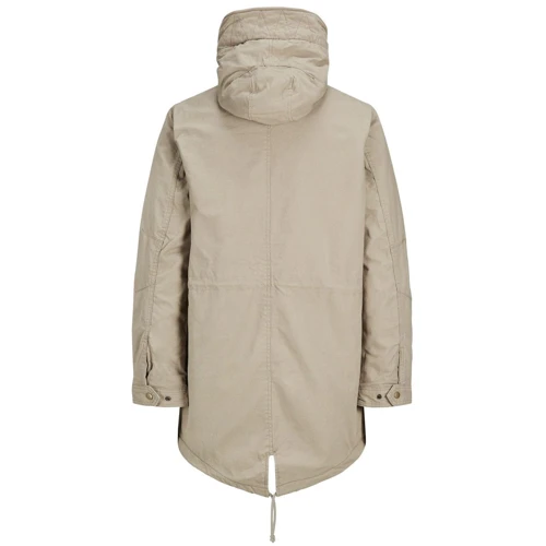 Парка Jack & Jones 63335819 50 бежевая демисезон с капюшоном: Вид Парки