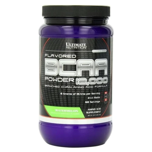 Аминокислота для спорта Ultimate Nutrition Flavored BCAA 12,000 Powder 457 g /60 servings/ Watermelon