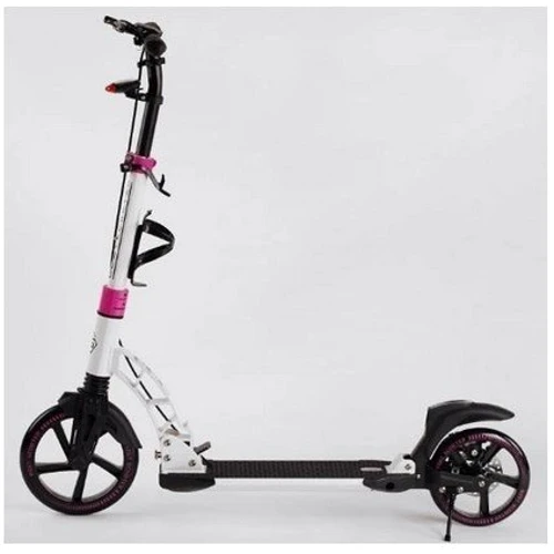 Самокат алюминиевый Best Scooter белый (D-71057): Тип тормоза ручной