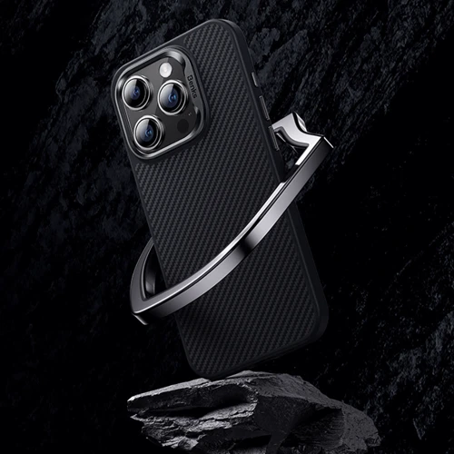 Чехол для iPhone Benks MagClap ArmorPro Case Black for iPhone 15: Материалы Кевлар